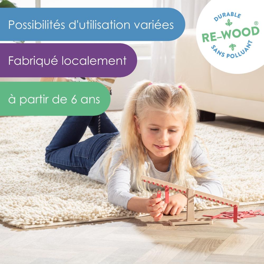 Balance Numérique et Arithmétique en Re-Wood