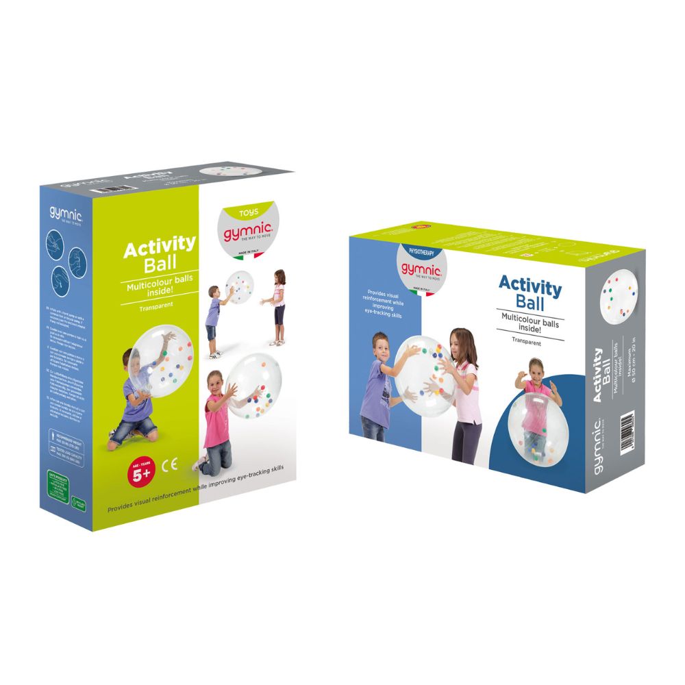 Ballon Activité Transparent 50 cm