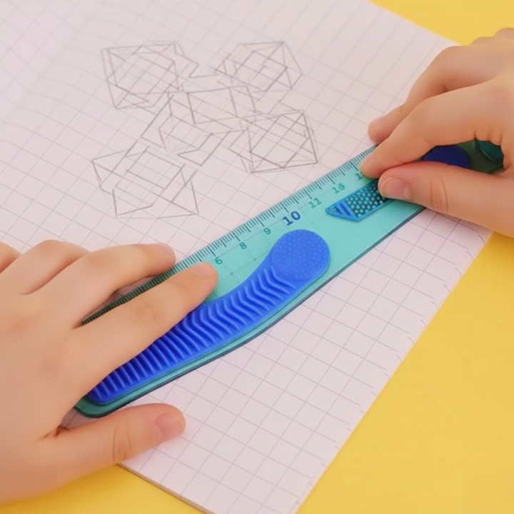 Règle scolaire incassable 20 cm Kidy Learn Concentration – Maped - 3 - Eveil Montessori Maroc