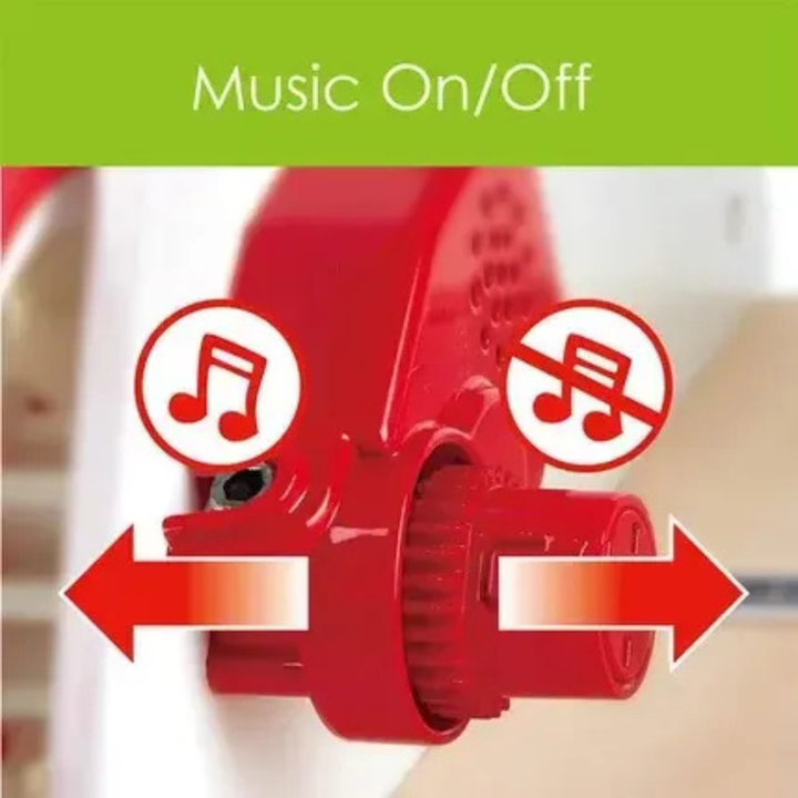 Hape Trotteur musical Multicolore - 4 - Eveil Montessori Maroc