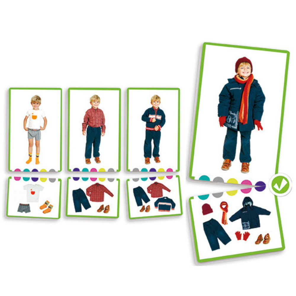 J'apprends à m'habiller