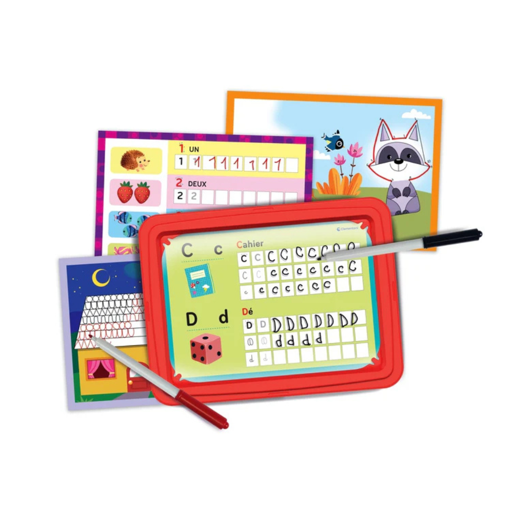 Mon ardoise 3 en 1 : trace, dessine et écris | EVEIL MONTESSORI