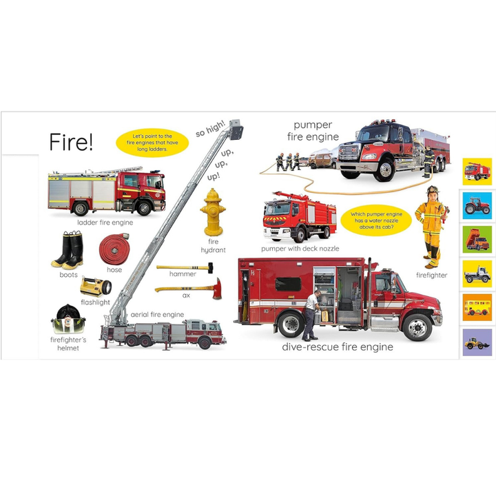 My First Trucks and Diggers : Let's Get Driving! - 3 - Eveil Montessori Maroc