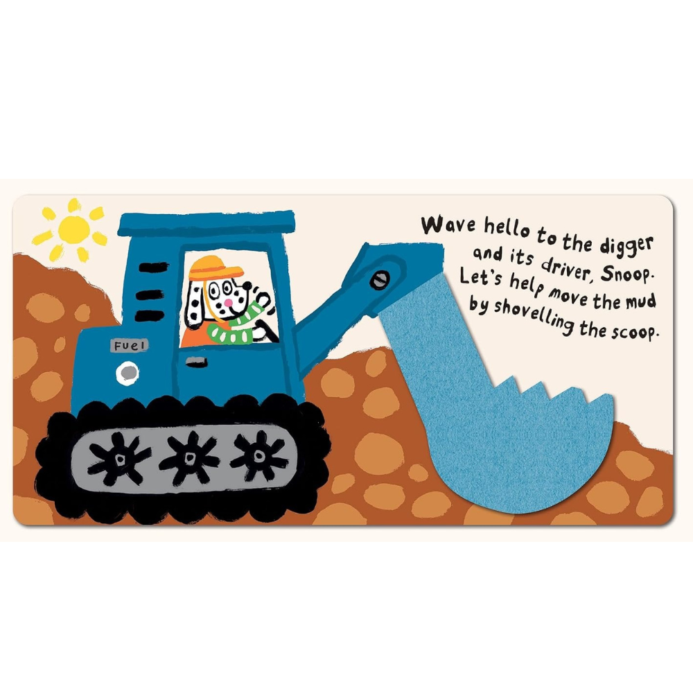 Play Pals: Building Site – Use the felt flaps and play along - 2 - Eveil Montessori Maroc