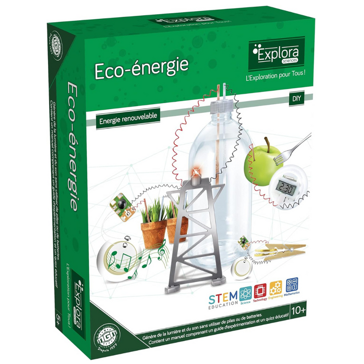 Boîte expérience de sciences electriplante