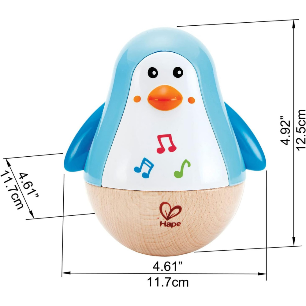 Pingouin culbuto musical