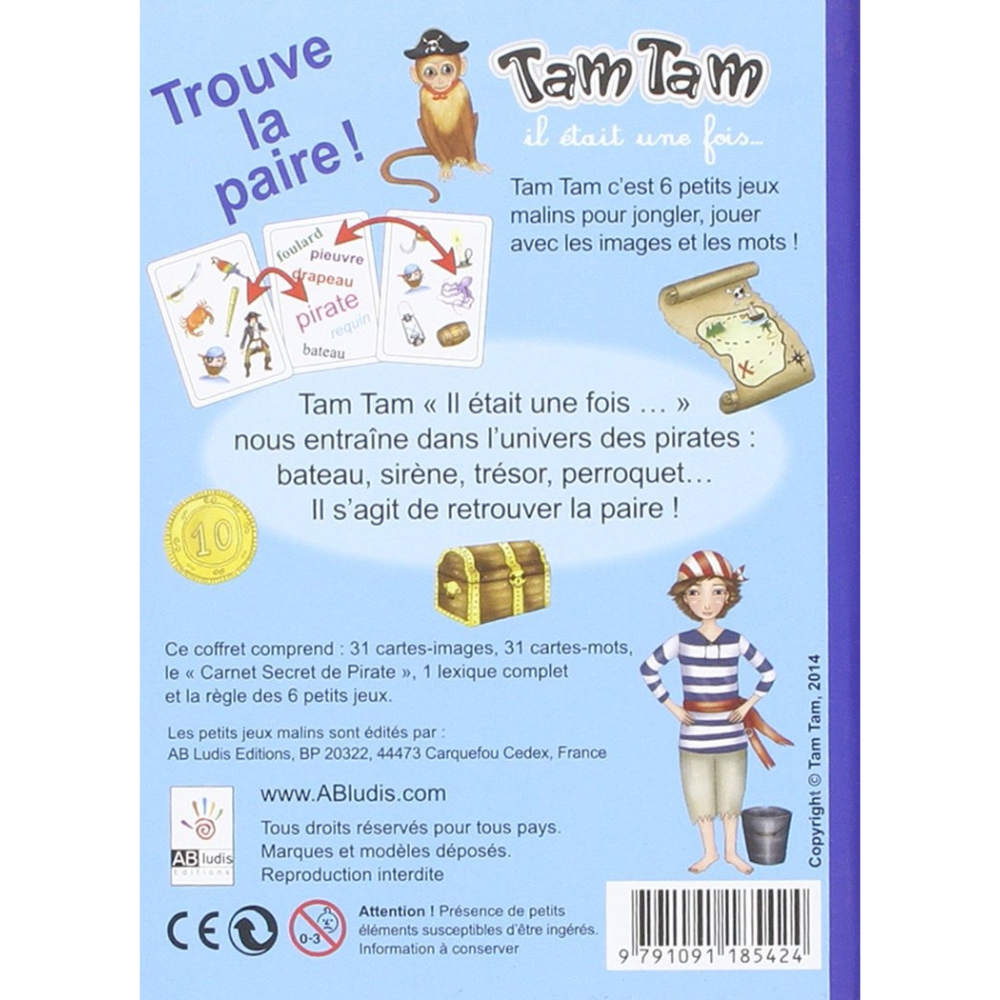 Tam Tam – Il était une fois : Les Pirates - 3 - Eveil Montessori Maroc