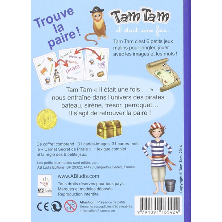 Tam Tam – Il était une fois : Les Pirates - 3 - Eveil Montessori Maroc