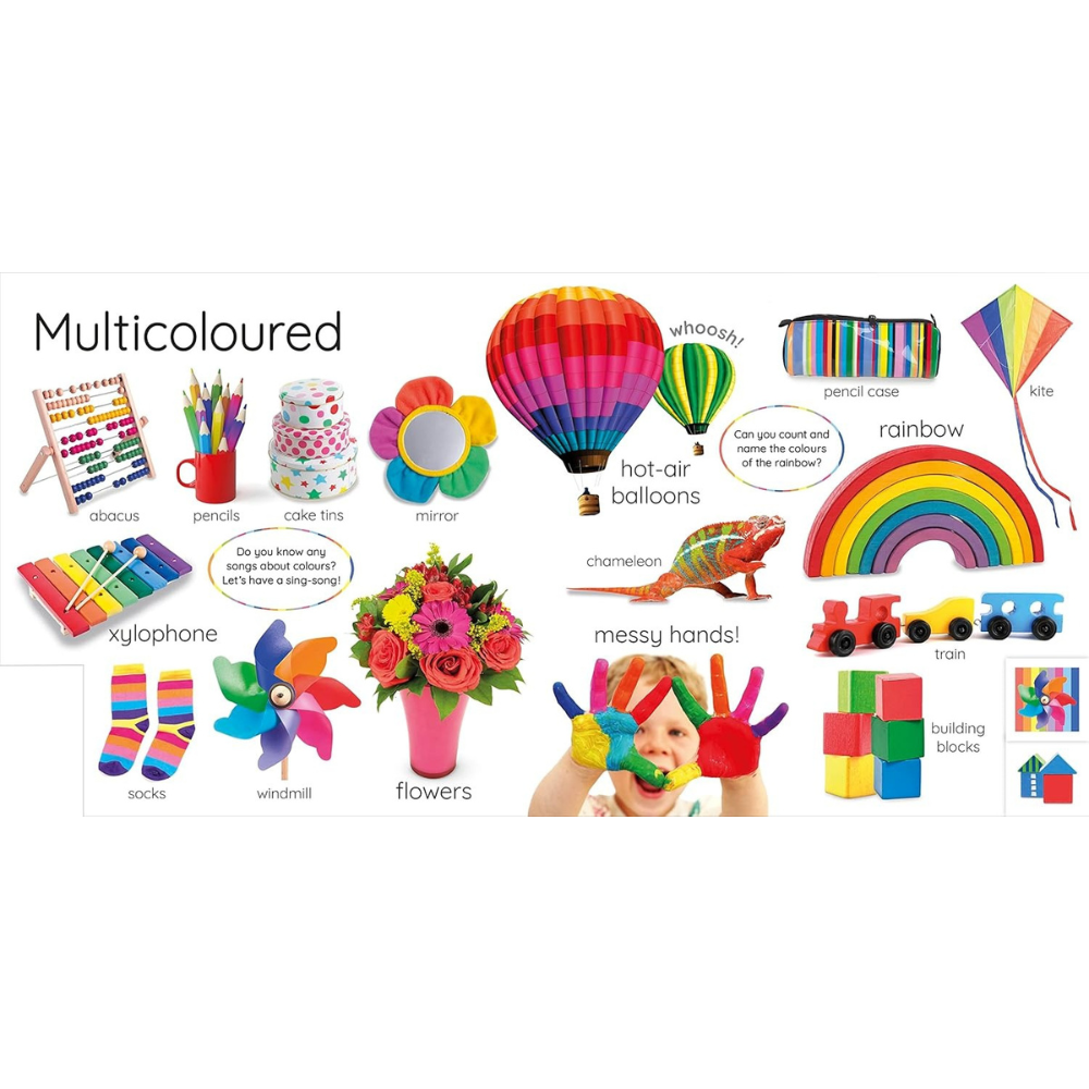My First Colours: Let's Learn Them All! - 5 - Eveil Montessori Maroc