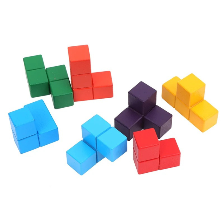 Soma Cube 3D - 3 - Eveil Montessori Maroc