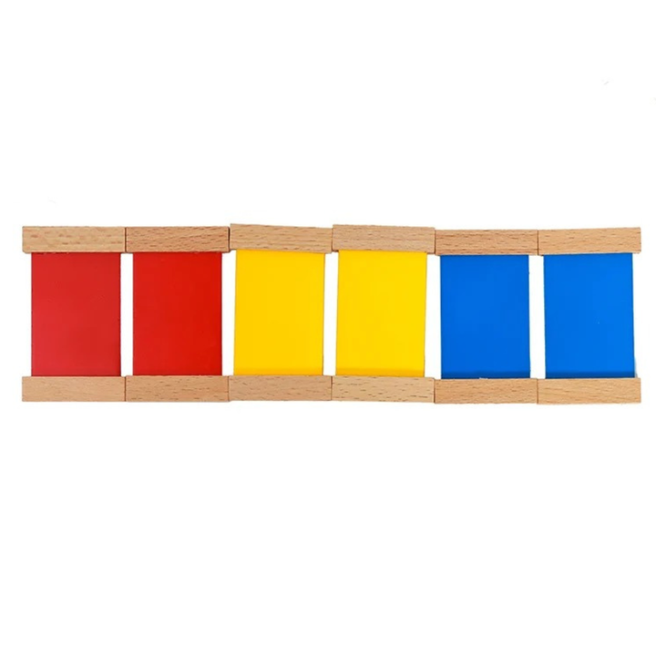 Tablettes de couleurs - Boîte N°1 - 5 - Eveil Montessori Maroc