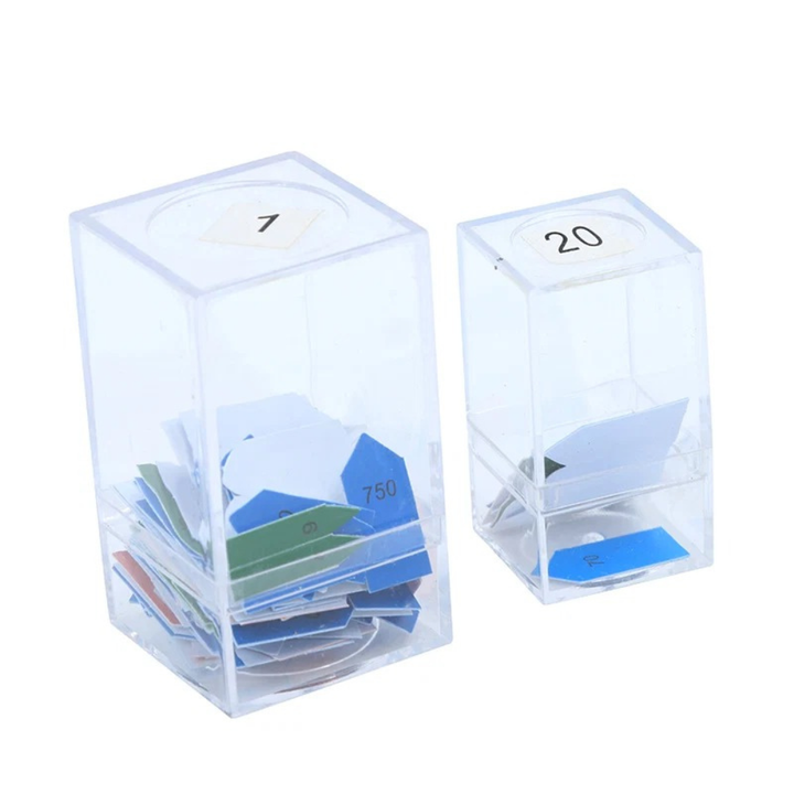 Flèches pour les chaînes de 100 et 1000