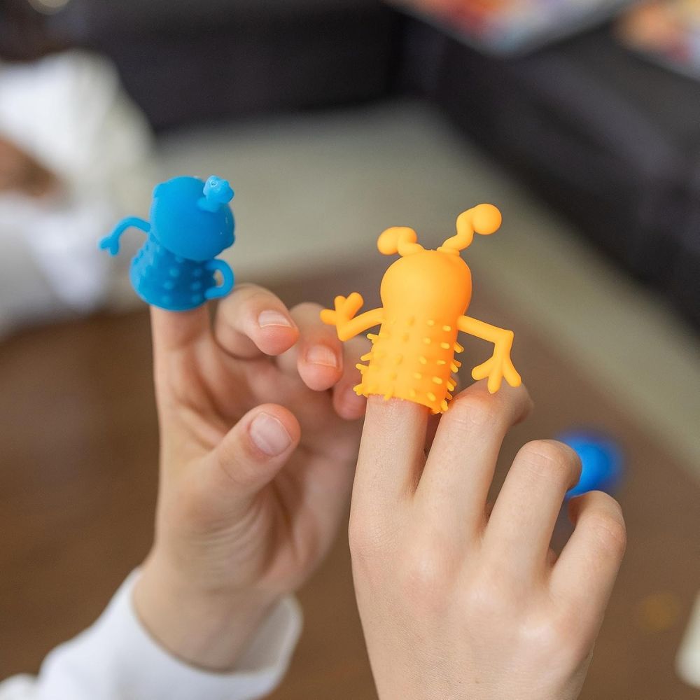 Finger Friends - Marionnettes à doigts rigolotes - Monstres - Lot 5 - 3 - Eveil Montessori Maroc