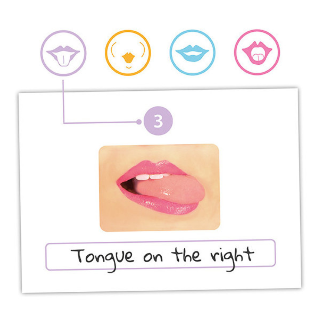 Logo-bits de praxies bucco-faciales