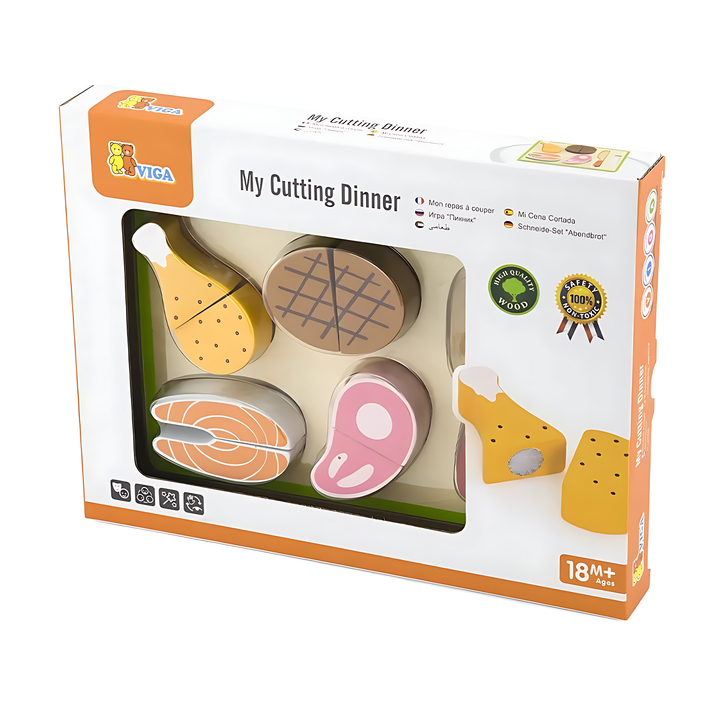Mon Coupe Dîner - Viga Toys | EVEIL MONTESSORI