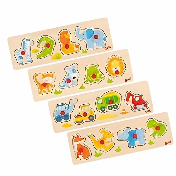 Puzzle à encastrements 4 pièces