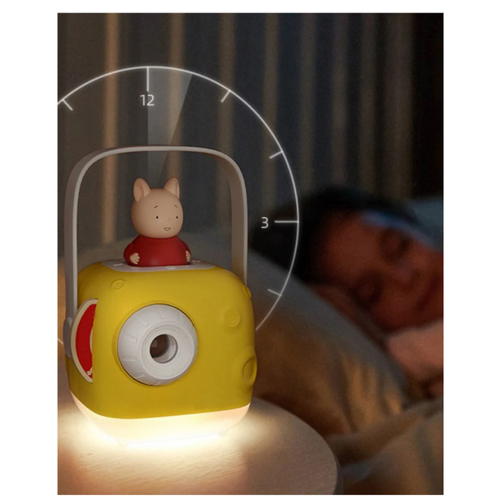 ZzzMoon Conteur et Projecteur des Histoires Rechargeable - Jaune