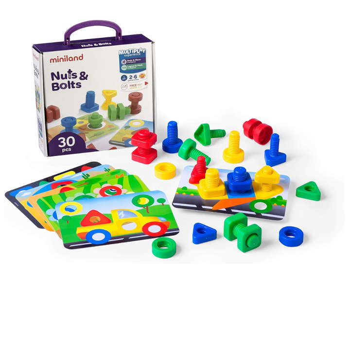 Écrous et boulons Multicolore