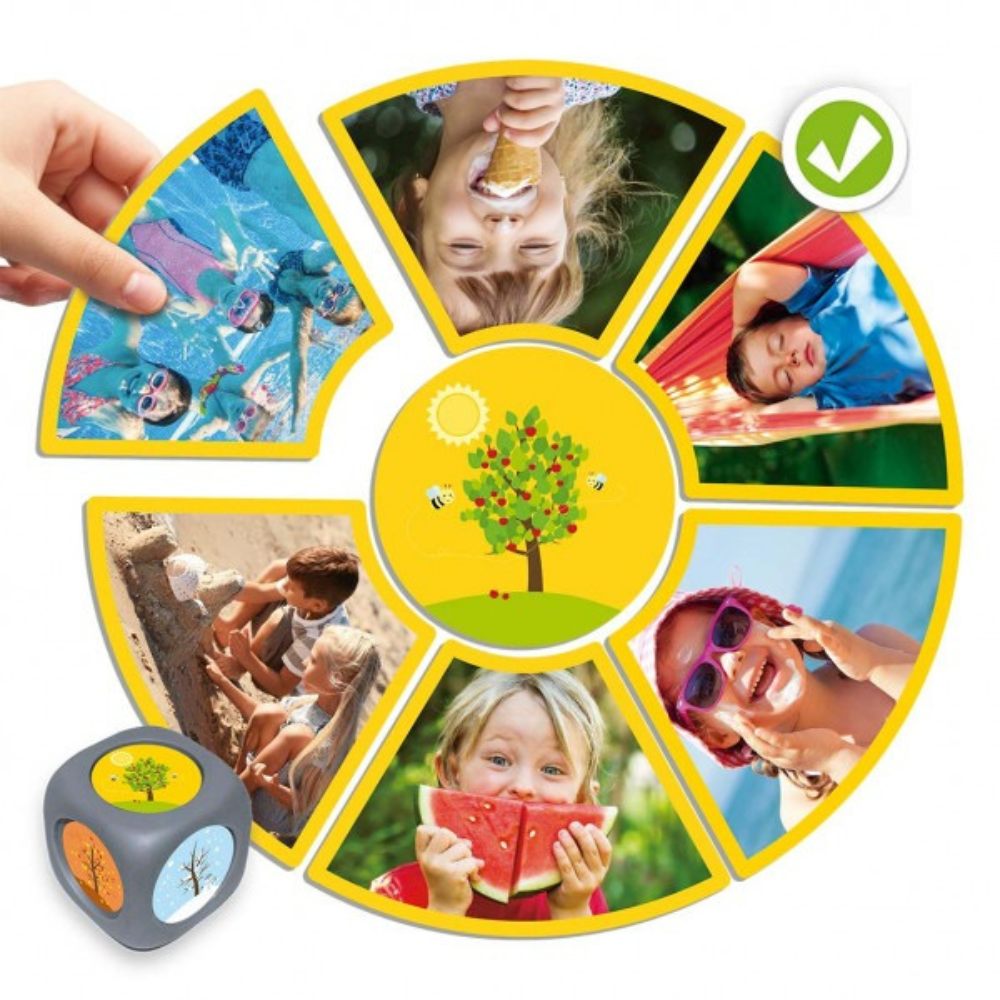 Profite des saisons de l'année – Jeu éducatif de découverte des saisons – 24 cartes d'association
