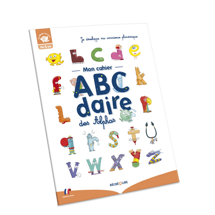 Mon cahier ABCdaire des Alphas