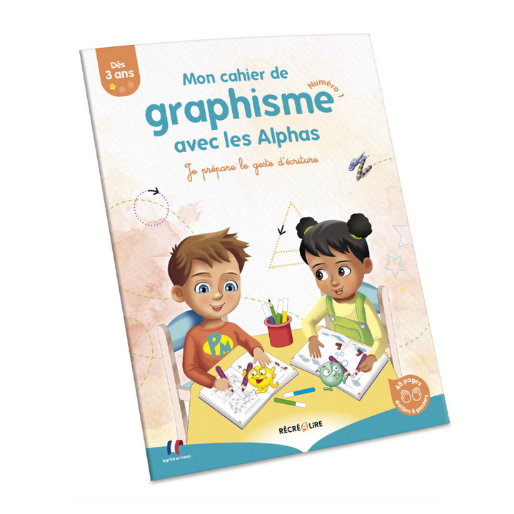 Mon cahier de graphisme niveau 1