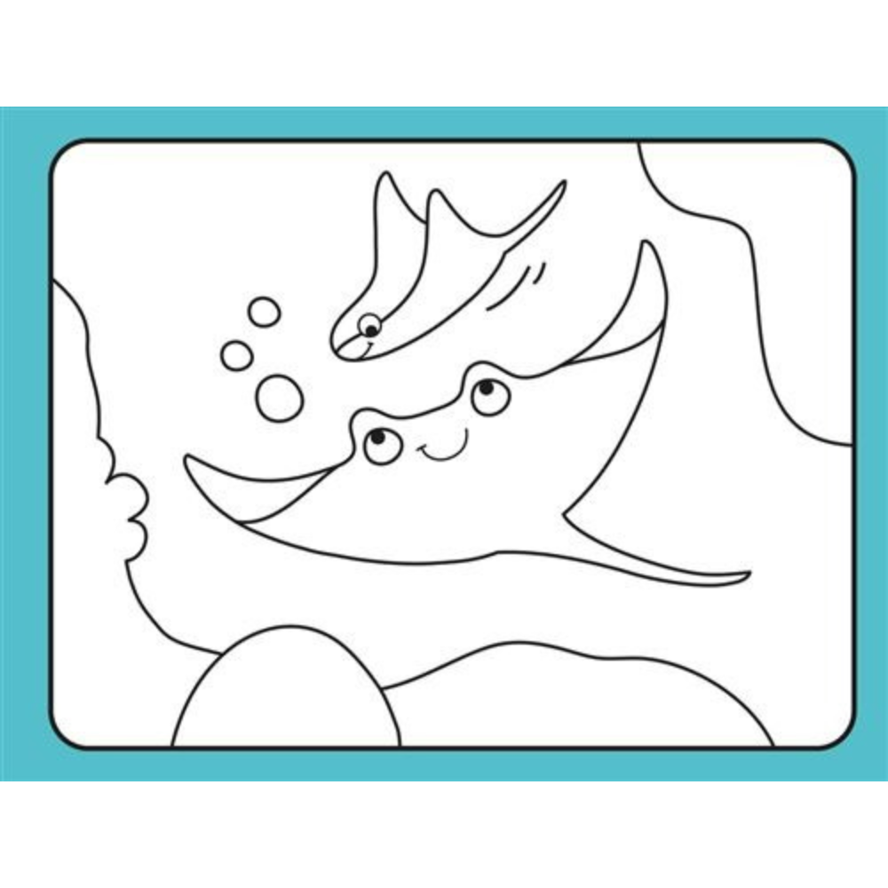 Livre de Peinture Surprise à l'eau – La Mer