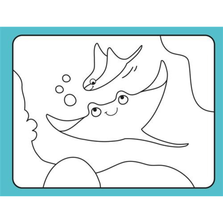 Livre de Peinture Surprise à l'eau – La Mer