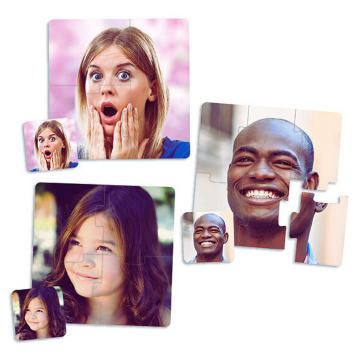 Lot de 10 puzzles - les 10 émotions