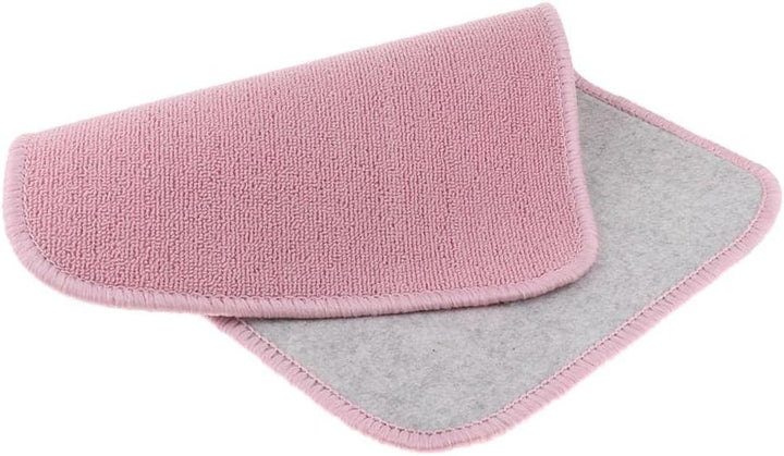 Petit Tapis de travail 60x40cm COULEUR AU CHOIX BLEU - GRIS - ROSE- Eveil Montessori Maroc