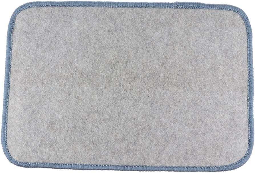 Petit Tapis de travail 60x40cm COULEUR AU CHOIX BLEU - GRIS - ROSE- Eveil Montessori Maroc