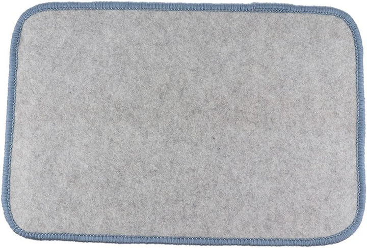 Petit Tapis de travail 60x40cm COULEUR AU CHOIX BLEU - GRIS - ROSE- Eveil Montessori Maroc