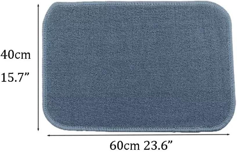 Petit Tapis de travail 60x40cm COULEUR AU CHOIX BLEU - GRIS - ROSE- Eveil Montessori Maroc