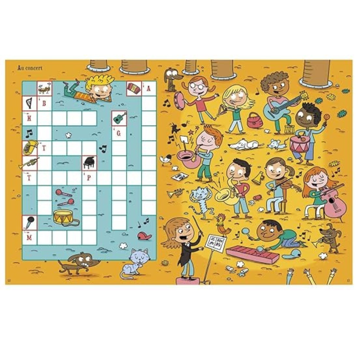 Livre jeux : Mots fléchés - dès 7 ans - 4 - Eveil Montessori Maroc