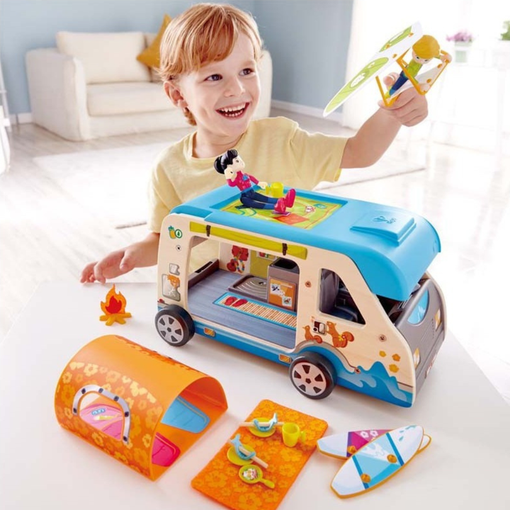 Van d’Aventure avec Figurines et Accessoires - 4 - Eveil Montessori Maroc