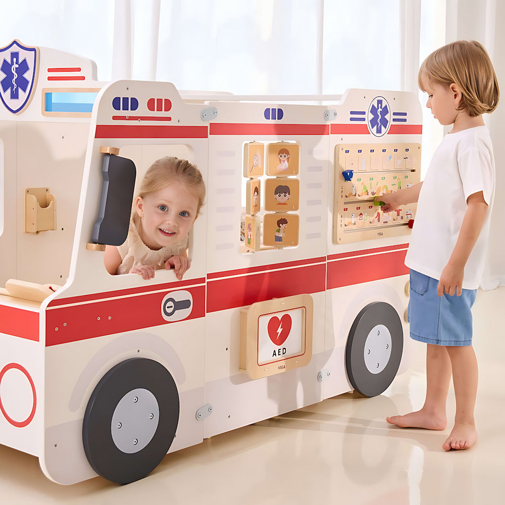 Ambulance Géante - Coin Métier | EVEIL MONTESSORI