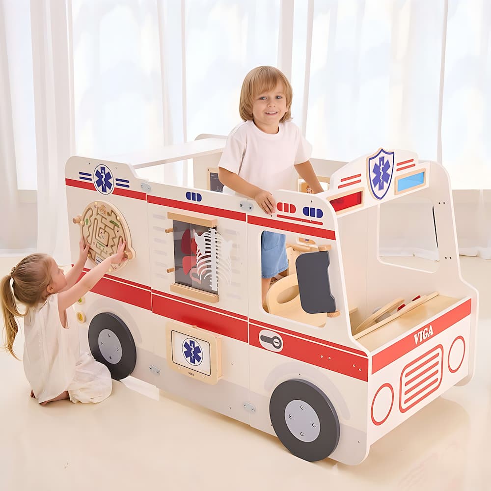 Ambulance Géante - Coin Métier | EVEIL MONTESSORI