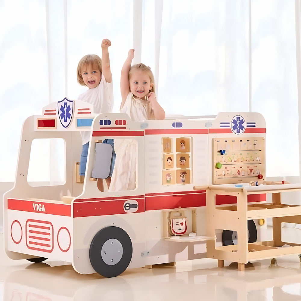 Ambulance Géante - Coin Métier | EVEIL MONTESSORI