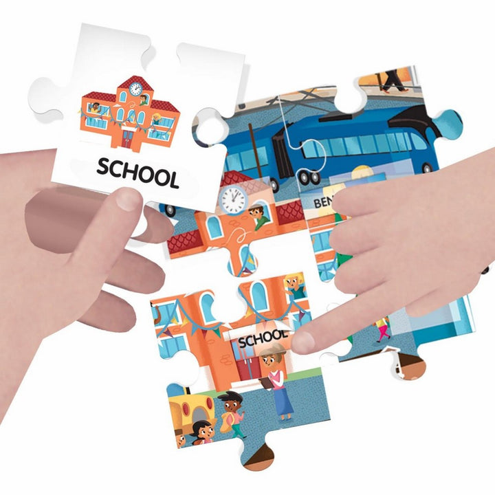 Anglais facile 100 Mots la Ville