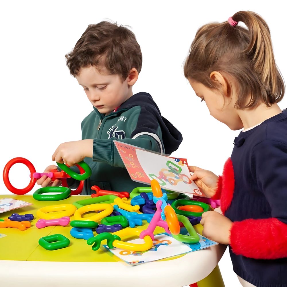 Atelier Maxi Clips - Jeu de Construction Créatif et Ludique
