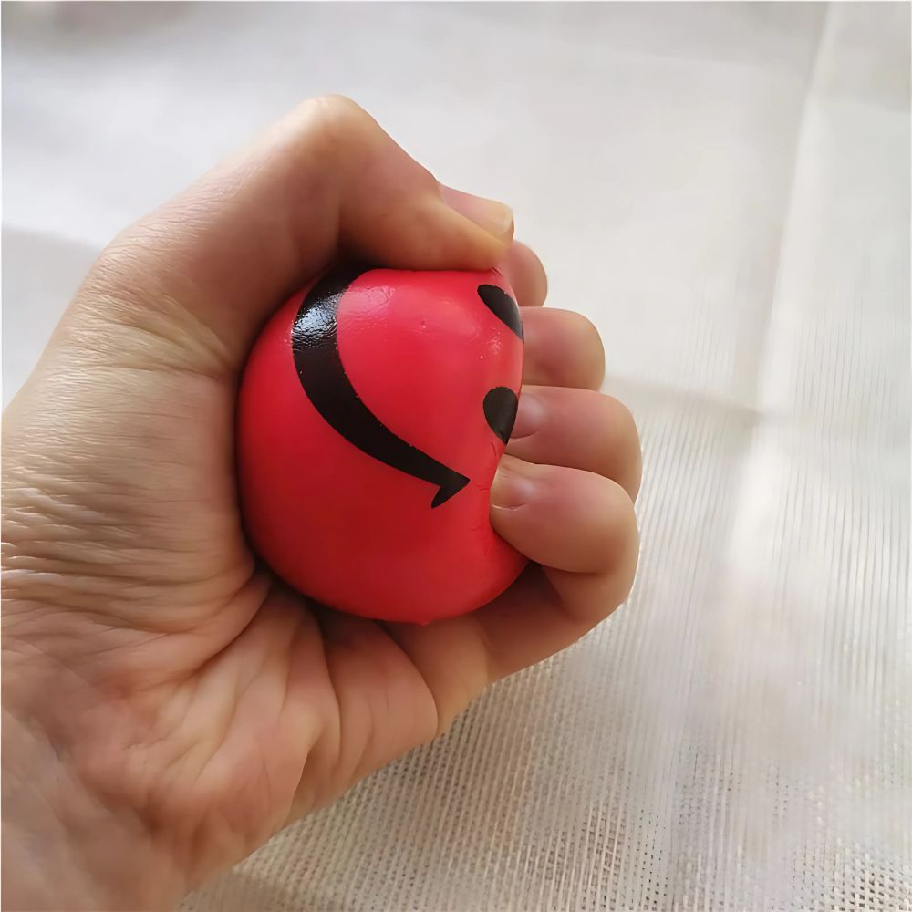 Balle anti-stress smiley (Vendu à l'unité)