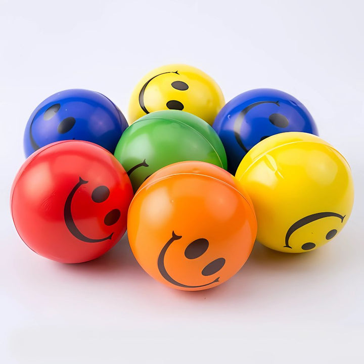 Balle anti-stress smiley (Vendu à l'unité)