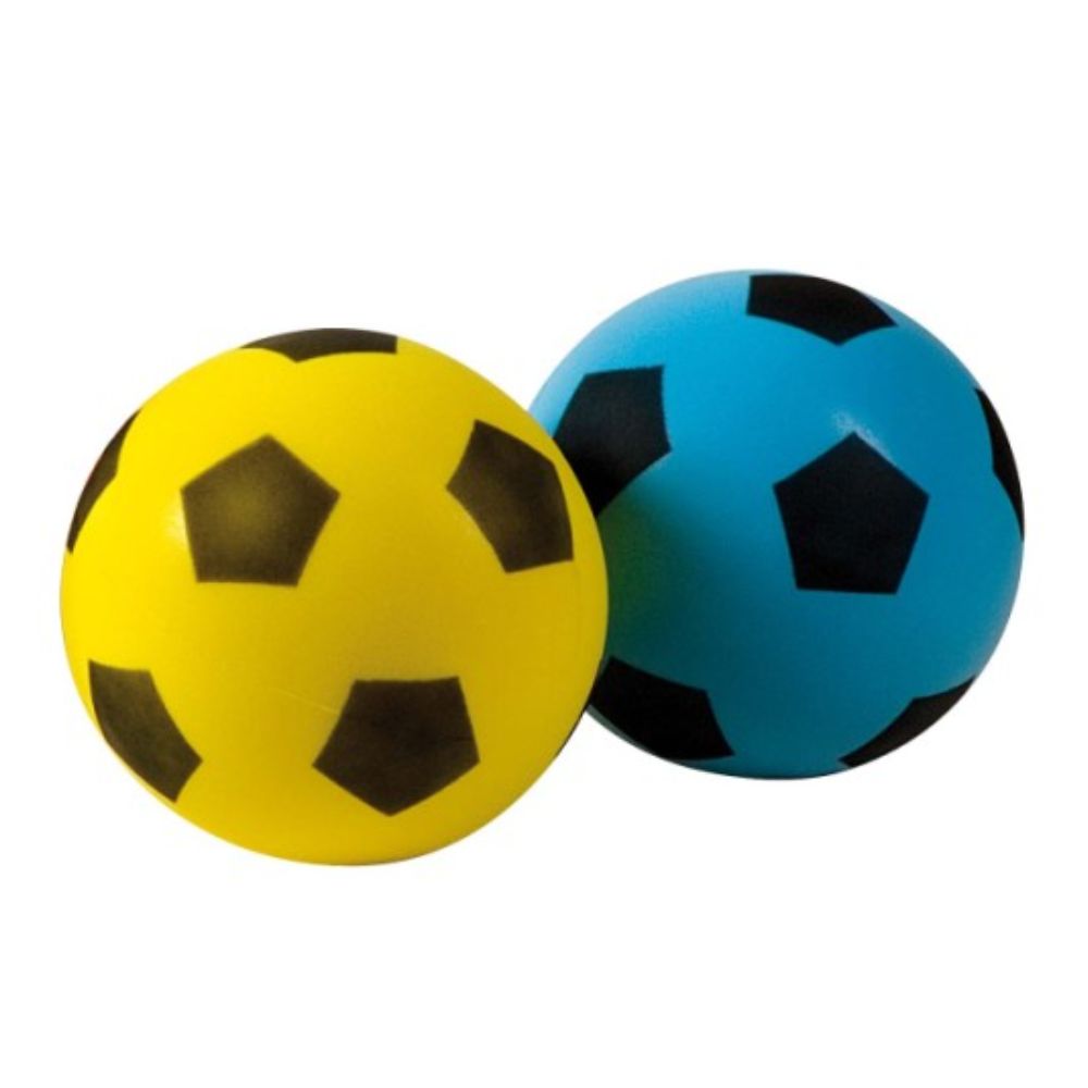 Idena 40226 - Softball en Bleu, Jaune & Rouge (Choix Non Possible), Balle en Mousse d'env. 12 cm pour Un Plaisir de Jeu varié Idena 40226 - Softball en Bleu, Jaune & Rouge (Choix Non Possible), Balle en Mousse d'env. 12 cm pour Un Plaisir de Jeu varié