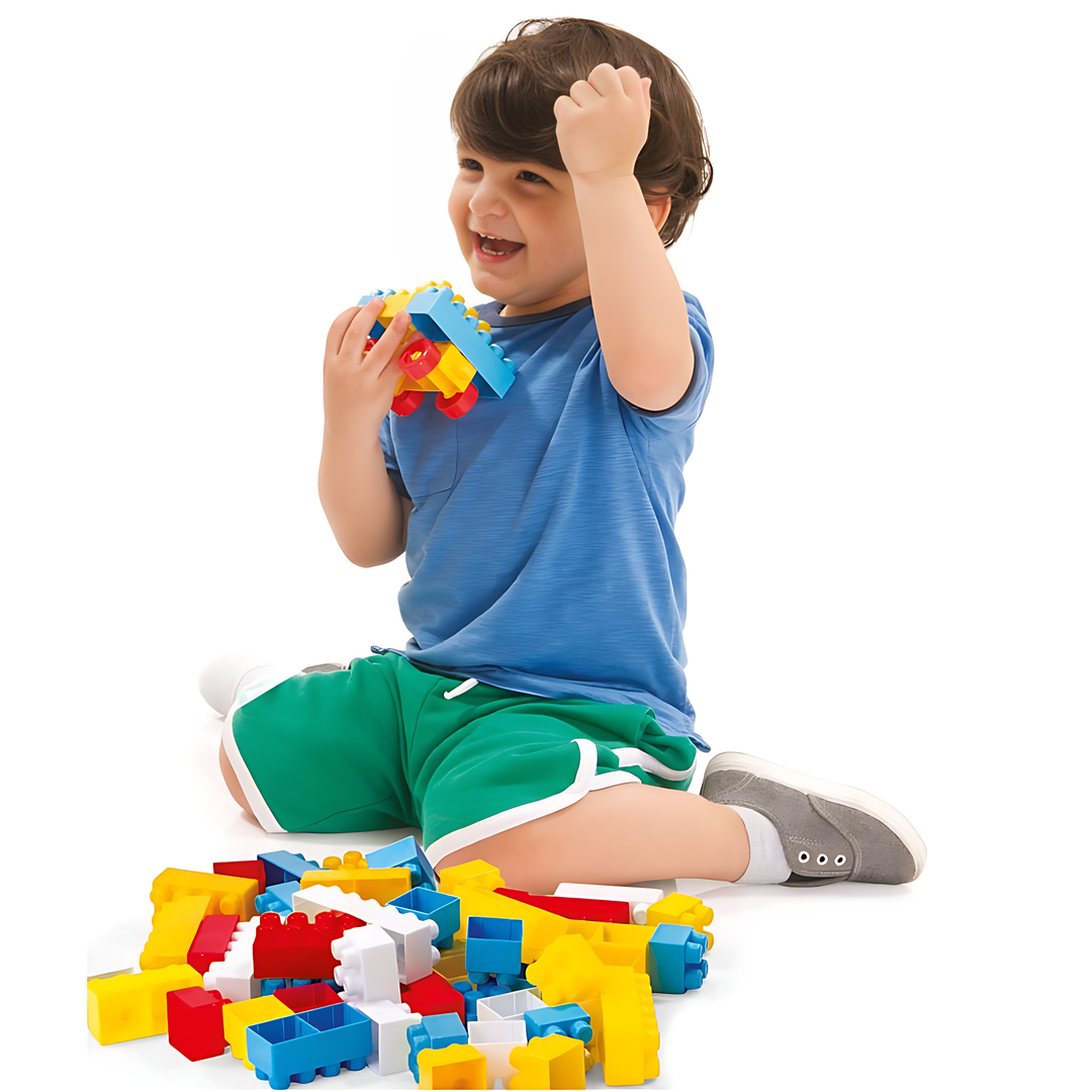 Bloc construction 56 pcs | EVEIL MONTESSORI