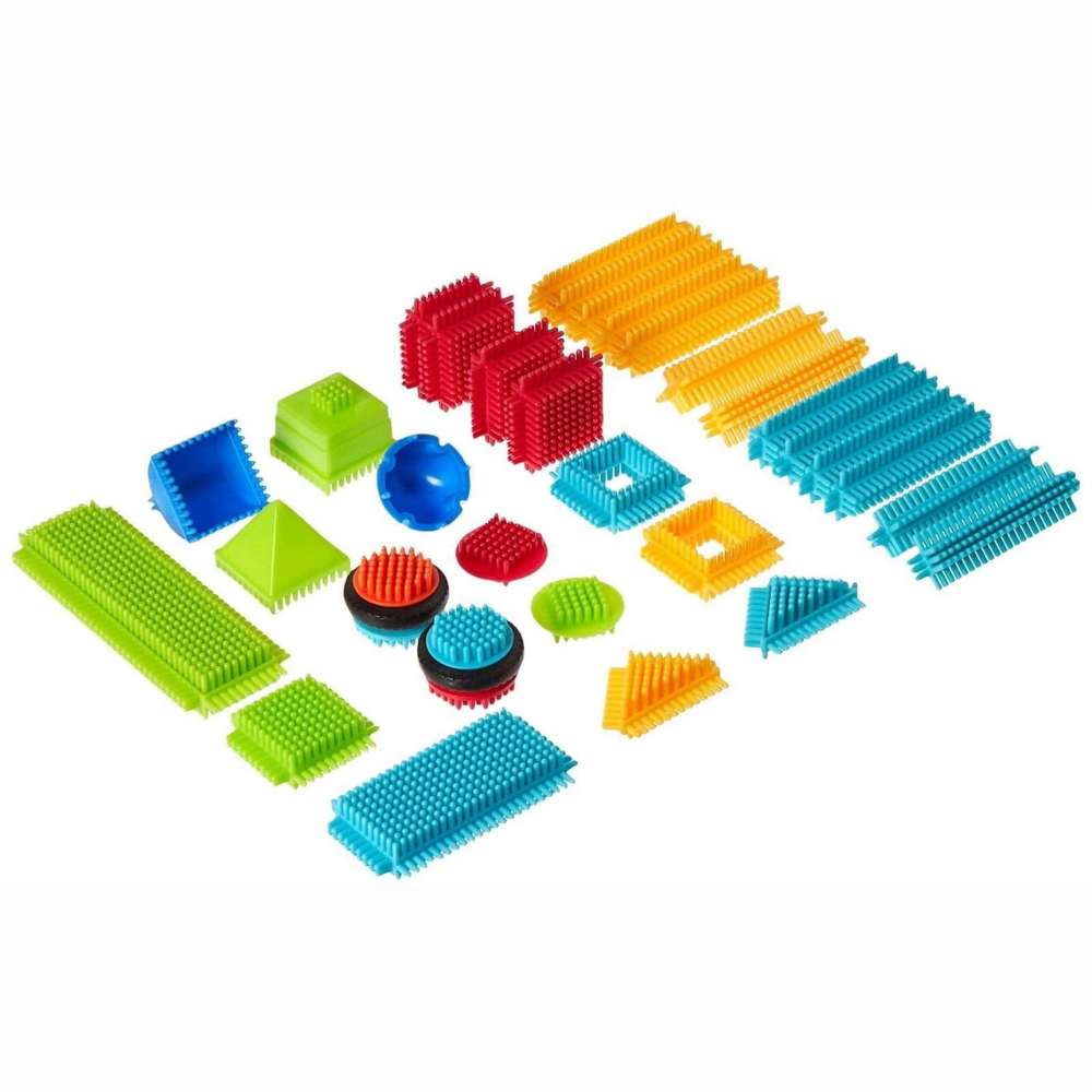 Jeu de construction premier âge - BRISTLE BLOCKS Jeu de construction premier âge - BRISTLE BLOCKS