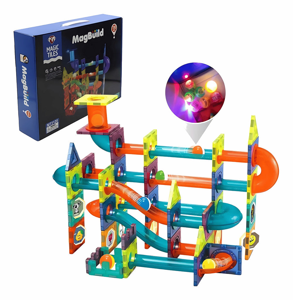 Blocs de construction 110 Pièces - Magbuild - EVEIL MONTESSORI