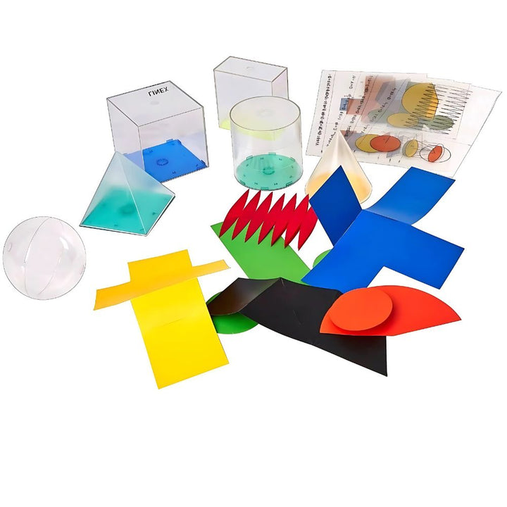 Boite de 6 figures géométriques volumes