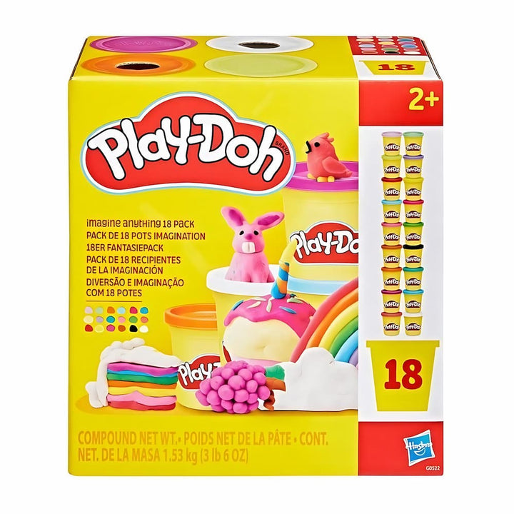 Pack de 18 Pots Imagination Play-Doh - 3 - Eveil Montessori Maroc