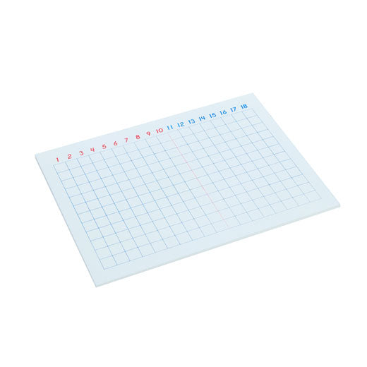 Tableau de l'addition - Eveil Montessori Maroc