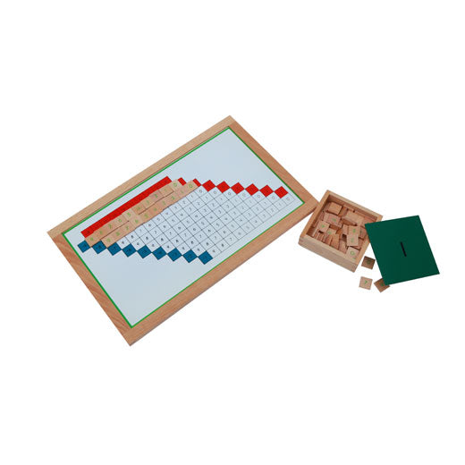 Tables de la soustraction en bois | EVEIL MONTESSORI
