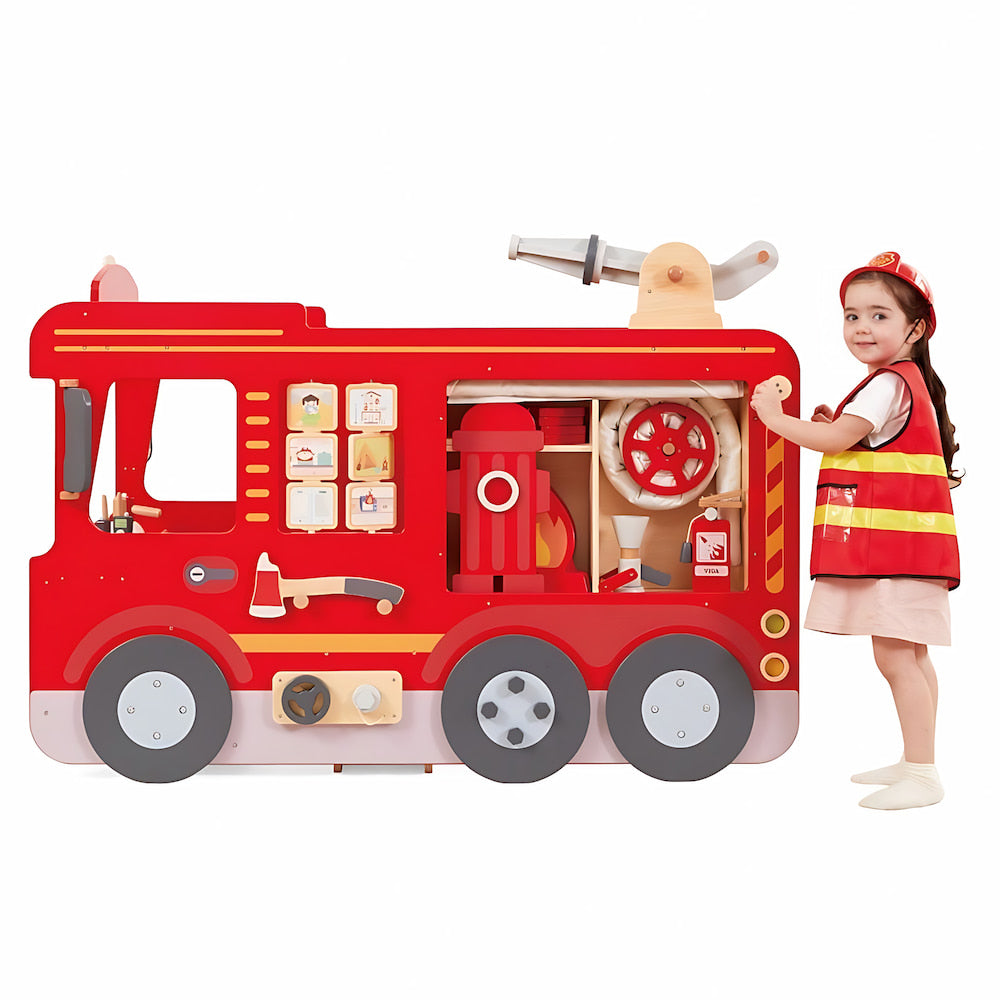  Camion de Pompier Géant|♣ EVEIL MONTESSORI